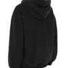Halo Ink Cotton Fleece-Back Oversized Hoodie