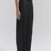 Hayden Black Wide Leg High Waist Tailored Trousers