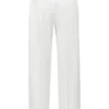 Hayden White Pinstripe High Waist Tailored Trousers