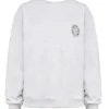 Haze Light Grey Marl Crew Neck Sweatshirt