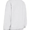 Haze Light Grey Marl Crew Neck Sweatshirt