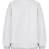 Haze Light Grey Marl Crew Neck Sweatshirt