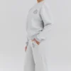 Haze Light Grey Marl Crew Neck Sweatshirt