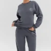Haze Slate Crew Neck Sweatshirt