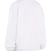 Haze White Crew Neck Sweatshirt