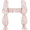 Henrietta Pink Floral Shirred Bralette Top