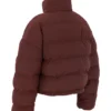 Hero Chocolate Oversized C Shape Puffer Jacket