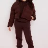 Hero Chocolate Oversized C Shape Puffer Jacket