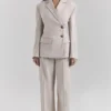 Hudson Beige Hourglass Blazer