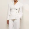 Hudson White Hourglass Blazer