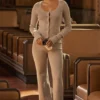 Hunter Grey Cashmere Straight Leg Trousers