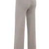 Hunter Grey Cashmere Straight Leg Trousers