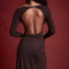 Inoe Espresso Open Back Bodysuit