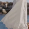 Isorella White Broderie Anglaise Cotton Maxi Skirt