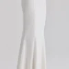 Isorella White Broderie Anglaise Cotton Maxi Skirt