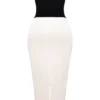 Jaina Black & Vintage Cream Strapless Corset Dress