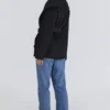 James Black Wool Shawl Collar Jacket