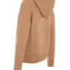 Jionni Camel Cashmere Blend Hoodie
