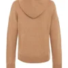 Jionni Camel Cashmere Blend Hoodie