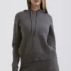 Jionni Charcoal Cashmere Blend Hoodie