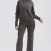 Jionni Charcoal Cashmere Blend Hoodie