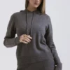 Jionni Charcoal Cashmere Blend Hoodie