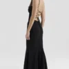 Joan Black Lace Maxi Dress