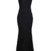 Joan Black Lace Maxi Dress