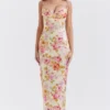 Josefina Ivory Floral Maxi Dress