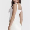Juana White Broderie Anglaise Top