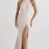 Juliette Blush Halter Gown