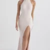 Juliette Blush Halter Gown