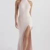 Juliette Blush Halter Gown