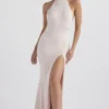 Juliette Blush Halter Gown