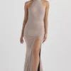 Juliette Mushroom Halter Gown