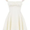 Kaia Ivory A-Line Mini Dress