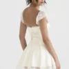 Kaia Ivory A-Line Mini Dress