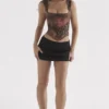 Kalina Floral Printed Corset