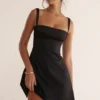 Kara Black Mini Dress