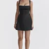 Kara Black Mini Dress