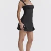 Kara Black Mini Dress