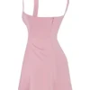 Kara Pink Quartz Mini Dress