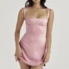 Kara Pink Quartz Mini Dress