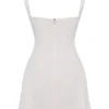 Kara Vintage Cream Mini Dress