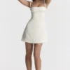 Kara Vintage Cream Mini Dress