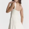 Kara Vintage Cream Mini Dress