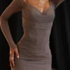 Katarina Smoke Maxi Dress