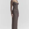 Katarina Smoke Maxi Dress