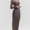 Katarina Smoke Maxi Dress