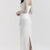 Katarina White Maxi Dress